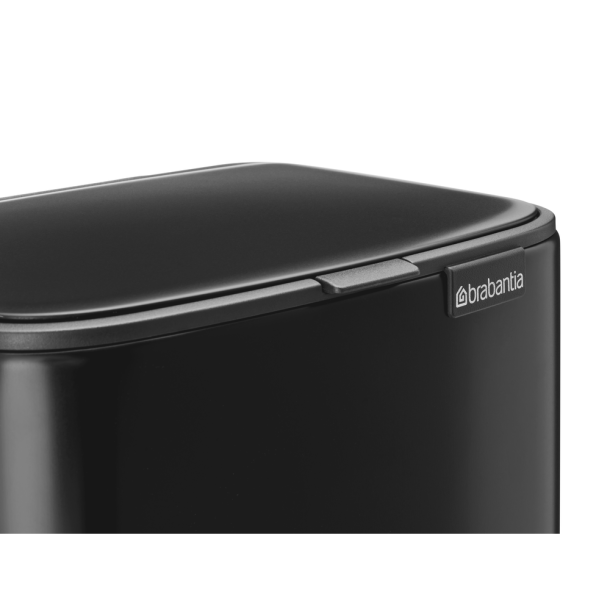 Brabantia Bo pedalspand 7 ltr. - Matt Black
