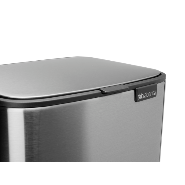 Brabantia Bo pedalspand 7 ltr. - Matt Steel Fingerprint Proof