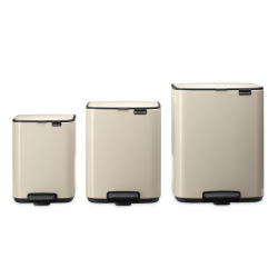 Brabantia Bo Pedalspand 12 liter - Soft Beige