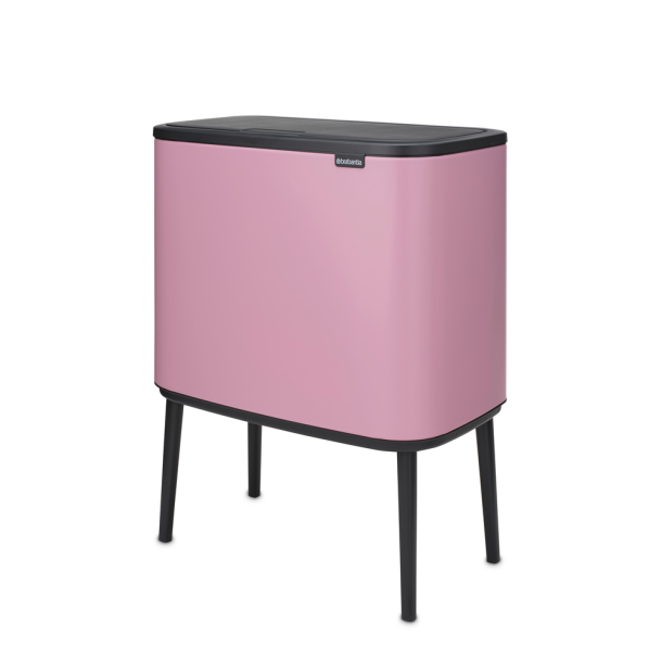 Brabantia BO Touch Bin Affaldsspand, 11+23 Liter, 2 inderspande - Lilac Pink