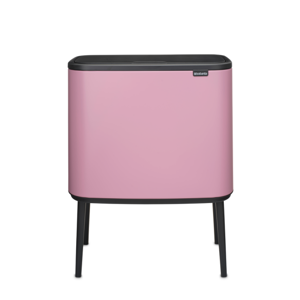 Brabantia BO Touch Bin Affaldsspand, 11+23 Liter, 2 inderspande - Lilac Pink