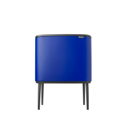 Brabantia Bo Touch Bin 11 + 23 liter - Mineral Powerful Blue