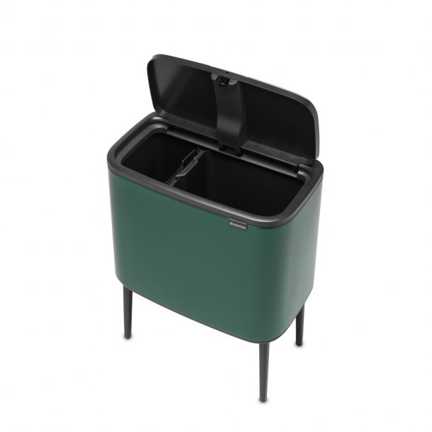 Brabantia Bo Touch Bin Affaldsspand 11 + 23 Liter - Pine Green