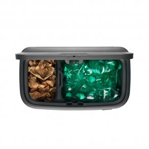 Brabantia Bo Touch Bin Affaldsspand 11 + 23 Liter - Pine Green