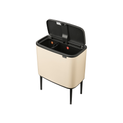 Brabantia Bo Touch Bin 11 + 23 liter - Soft Beige