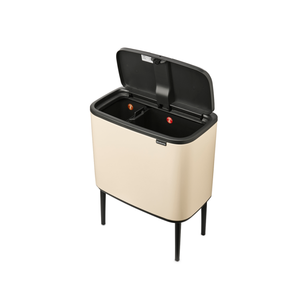 Brabantia Bo Touch Bin 11 + 23 liter - Soft Beige