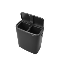 Brabantia Touch Bin 2 x 30 liter - Matt Black