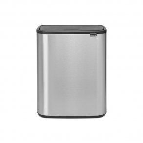 Brabantia Touch Bin 2 x 30 Liter - Mat Stl FPP