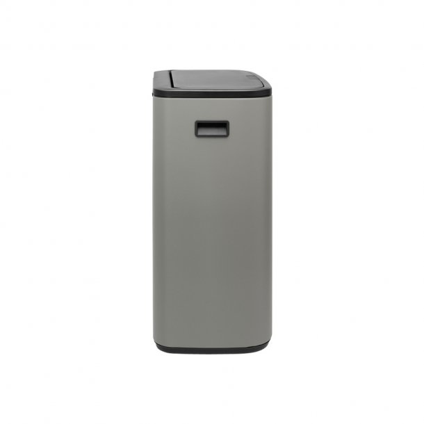 Brabantia Touch Bin Sorteringsaffaldsspand 2 x 30 Liter - Mineral Concrete Grey