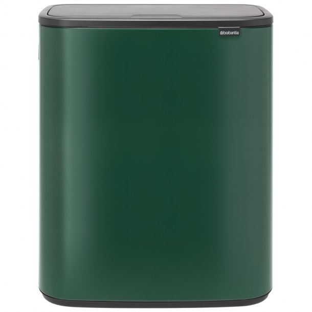 Bo Brabantia Touch Bin 2 x 30 L - Green Pine