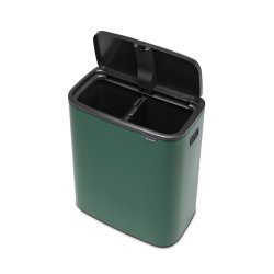Brabantia Bo Touch Bin Affaldsspand 2 X 30 Liter - Pine Green
