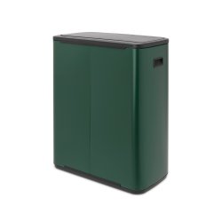 Brabantia Bo Touch Bin Affaldsspand 2 X 30 Liter - Pine Green