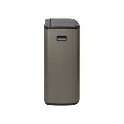 Brabantia Touch Bin Sorteringsaffaldsspand 2 x 30 Liter - Platinum