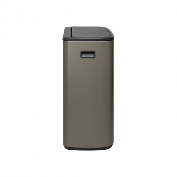 Brabantia Touch Bin Sorteringsaffaldsspand 2 x 30 Liter - Platinum