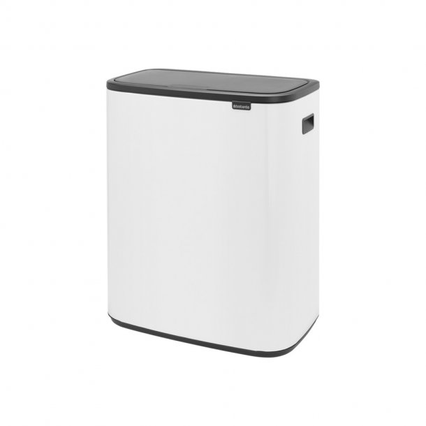 Brabantia Touch Bin Sorteringsaffaldsspand 2 x 30 Liter - Hvid