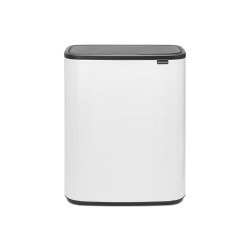 Brabantia Touch Bin Sorteringsaffaldsspand 2 x 30 Liter - Hvid