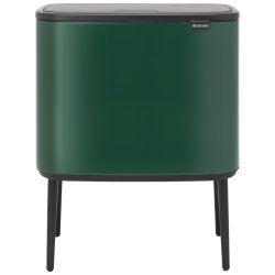 Brabantia Bo Touch Bin Affaldsspand 3 X 11 Liter - Pine Green