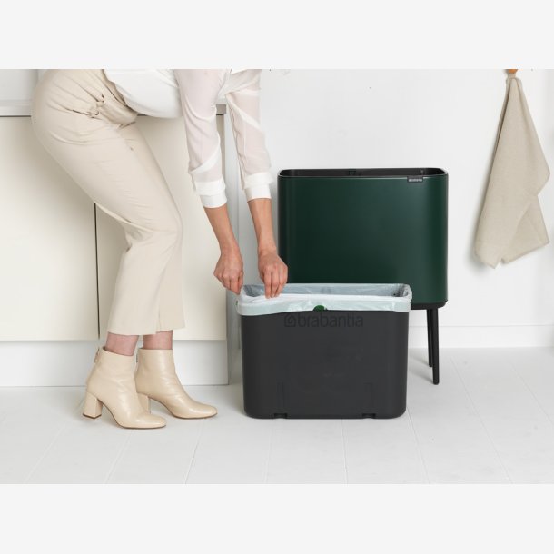 Brabantia Bo Touch Bin Affaldsspand 36 Liter - Pine Green