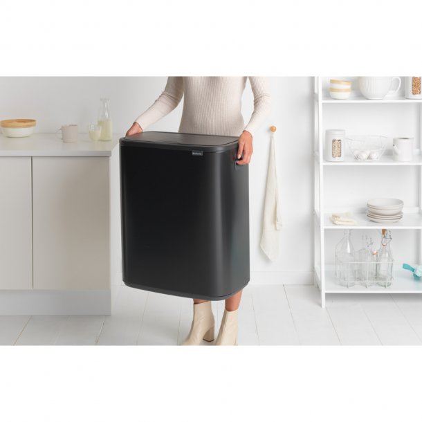 Brabantia Touch Bin 60 liter - Matt Black