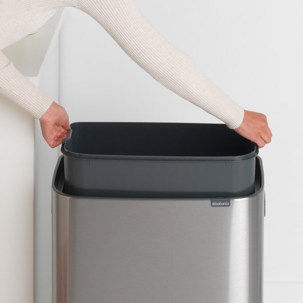 Brabantia Touch Bin 60 Liter - Mat Stl FPP