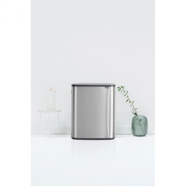 Brabantia Touch Bin 60 Liter - Mat Stl FPP