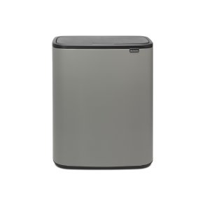 Brabantia Touch Bin 60 Liter - Mineral Concrete Grey