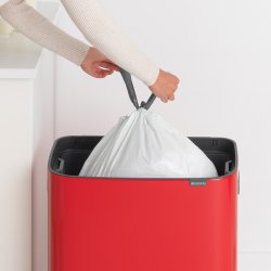 Brabantia Touch Bin 60 Liter - Passion R�d