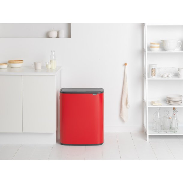 Brabantia Touch Bin 60 Liter - Passion R�d