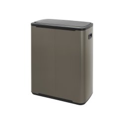 Brabantia Touch Bin 60 Liter - Platinum