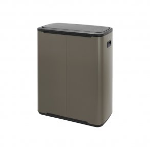 Brabantia Touch Bin 60 Liter - Platinum