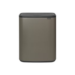 Brabantia Touch Bin 60 Liter - Platinum