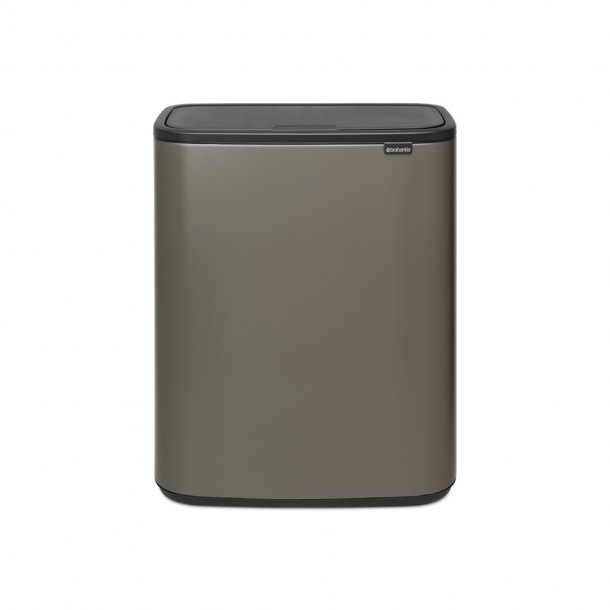 Brabantia Touch Bin 60 Liter - Platinum