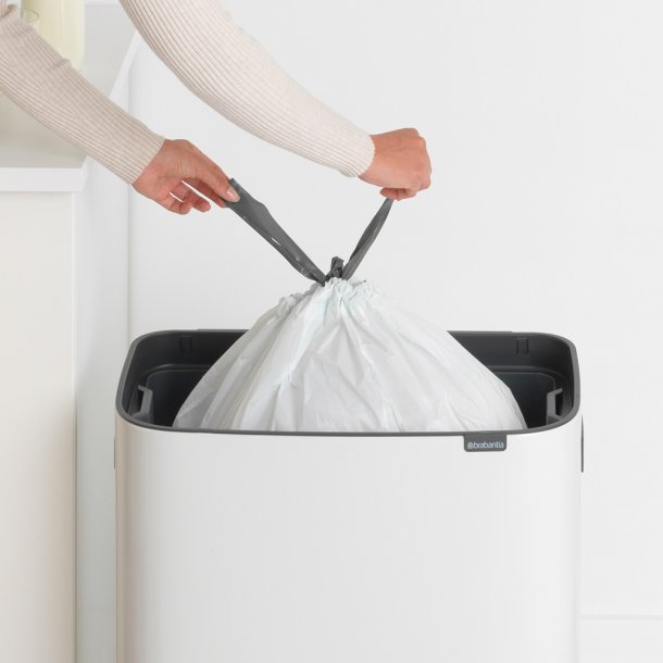 Brabantia Touch Bin 60 Liter - Hvid