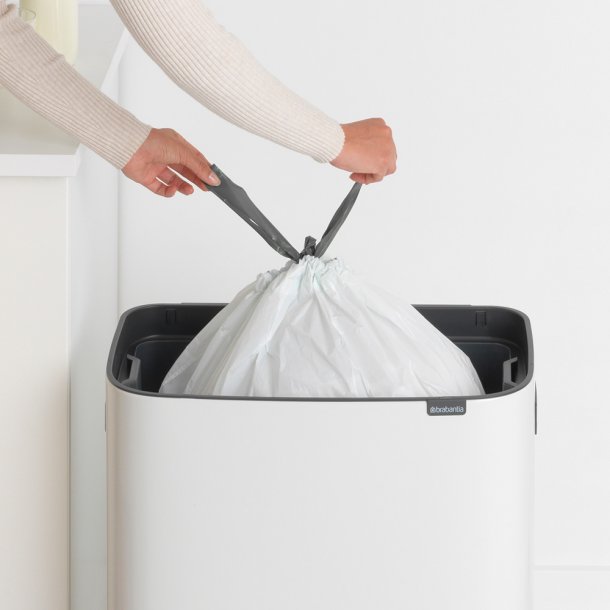 Brabantia Touch Bin 60 liter - Vit
