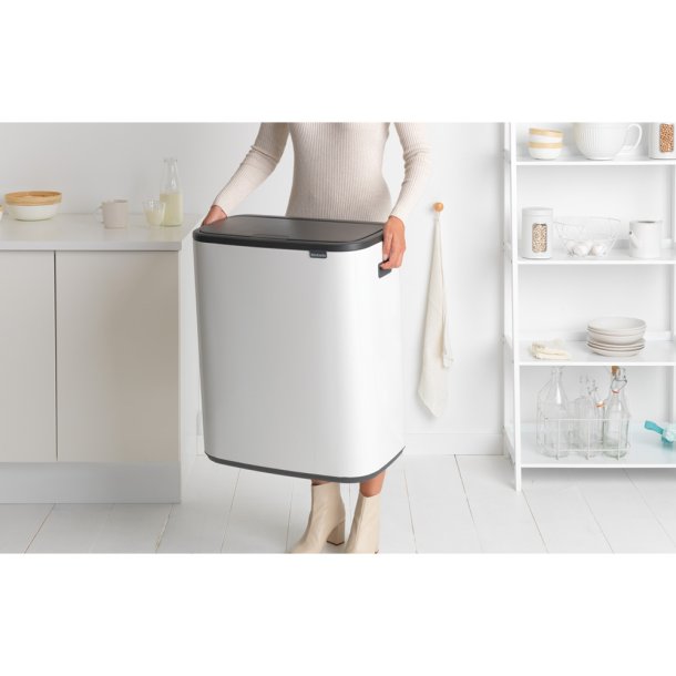 Brabantia Touch Bin 60 Liter - Hvid