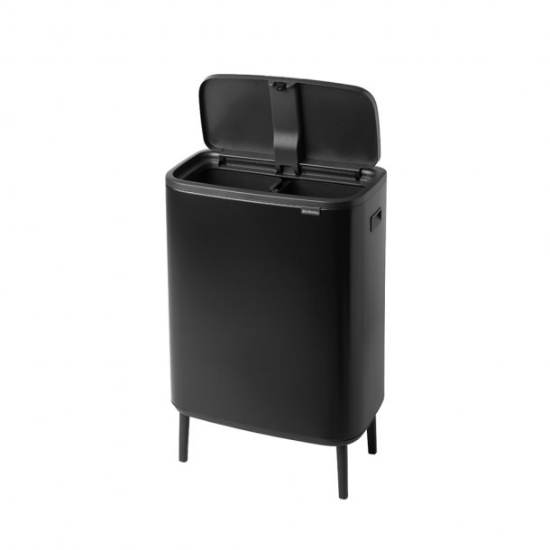 Brabantia Touch Bin Sorteringsaffaldsspand High 2 x 30 Liter - Mat Sort