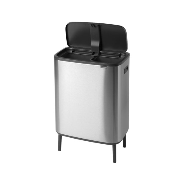 Brabantia Touch Bin Sorteringsaffaldsspand High 2 x 30 Liter - Mat St�l FPP