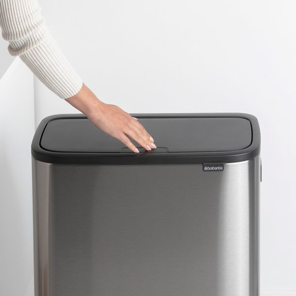 Brabantia Touch Bin Sorteringsaffaldsspand High 2 x 30 Liter - Mat St�l FPP
