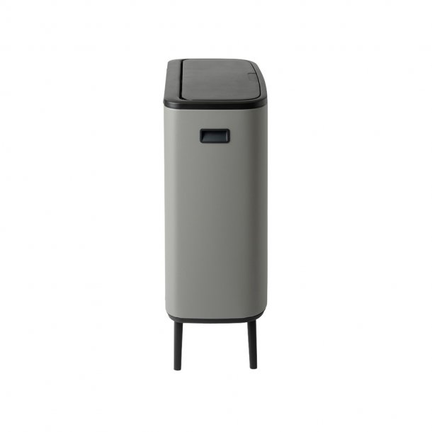 Brabantia Touch Bin Sorteringsaffaldsspand High 2 x 30 Liter - Mineral Concrete Grey