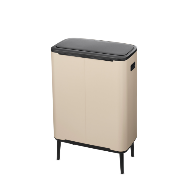 Brabantia Touch Bin High 2 x 30 Liter - Soft Beige