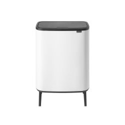 Brabantia Touch Bin Sorteringsaffaldsspand High 2 x 30 Liter - Hvid
