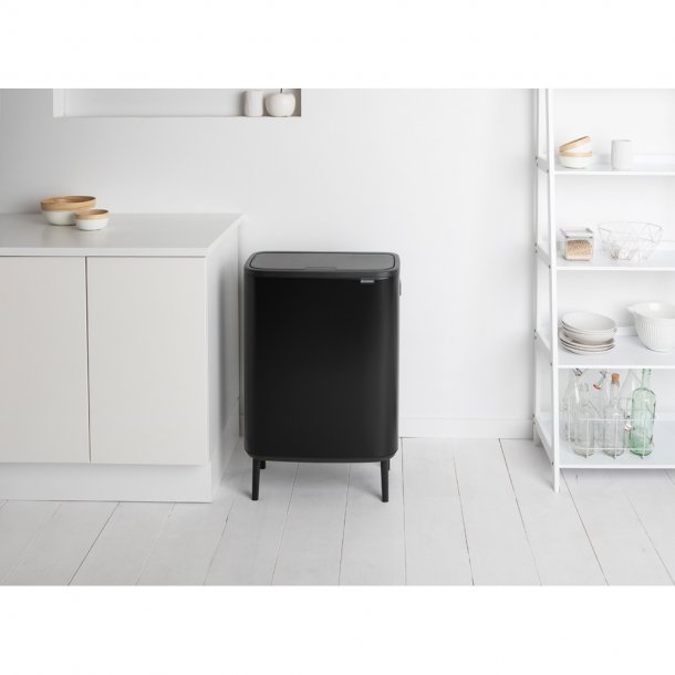 Brabantia Touch Bin Affaldsspand High 60 Liter - Mat Sort