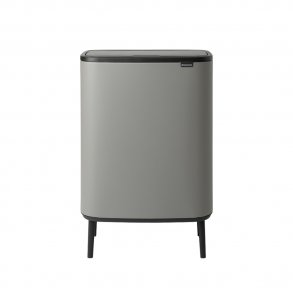 Brabantia Touch Bin Affaldsspand High 60 Liter - Mineral Concrete Grey