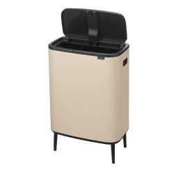 Brabantia Touch Bin High 60 Liter - Soft Beige