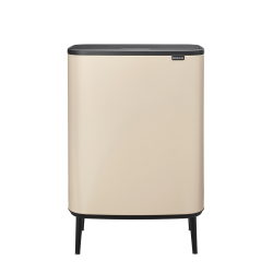 Brabantia Touch Bin High 60 Liter - Soft Beige