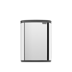 Brabantia Bo Affaldsspand 12 Liter - Blank Stl