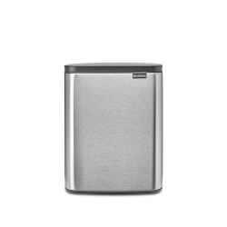 Brabantia Bo Affaldsspand 12 Liter - Matt Steel Fingerprint Proff