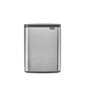 Brabantia Bo Affaldsspand 12 Liter - Matt Steel Fingerprint Proff