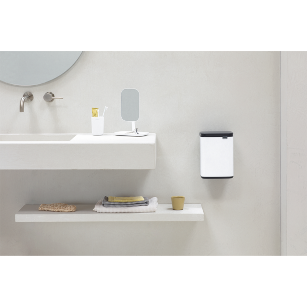 Brabantia Bo Affaldsspand 4 Liter -  Hvid