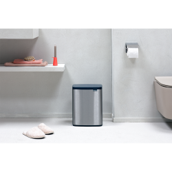Brabantia Bo Affaldsspand 7 Liter - Matt Steel Fingerprint Proff